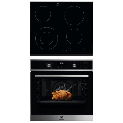 Set Electrolux EOC6H71X + EHF6241FOK