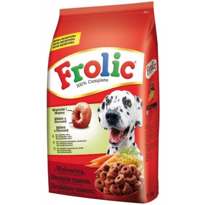 Frolic s hovězím masem, zeleninou a cereáliemi 3 kg