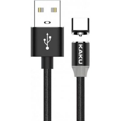 Kaku KSC-306 Magnetic USB / Lightning 3A, 1m, černý – Zboží Mobilmania