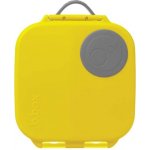 b.box svačinový box střední žlutý/šedý