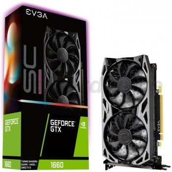 Evga GeForce GTX 1660 SC Ultra GAMING 6GB GDDR5 06G-P4-1067-KR