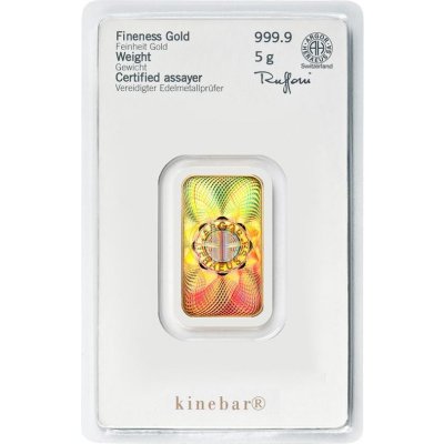 Heraeus zlatý slitek Kinebar 5 g – Sleviste.cz