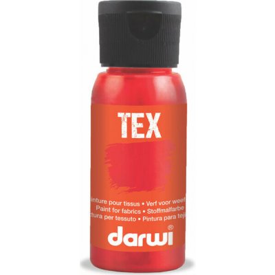 Darwi Tex barva na textil Rumělková červená 50 ml – Zboží Dáma