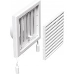 Vents s regulací 154 x 154-100 mm MV 100 VRs – Sleviste.cz