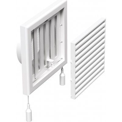 Vents s regulací 154 x 154-100 mm MV 100 VRs – Sleviste.cz
