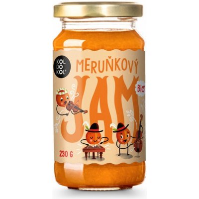 Koldokol Jam Meruňka bio 230 g – Zboží Dáma