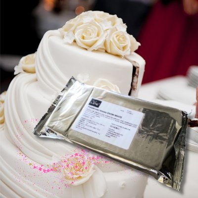 Odense Potahovací hmota s příchutí mandlí Snow White 1 kg – Zboží Mobilmania