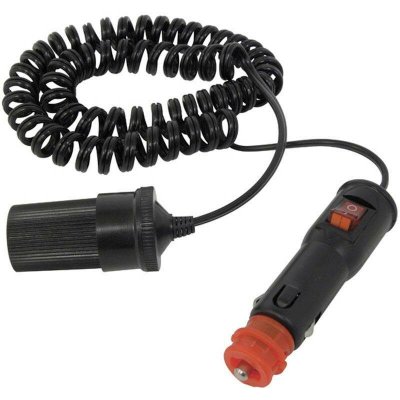Carpoint Kabel prodlužovací do zásuvky zapalovače 12V 24V / délka 2.5m / kontrolka / vypínač - osobní odběr Praha Brno zdarma – Zboží Živě