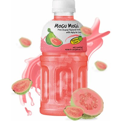Mogu Mogu Jelly Pink Guava Juice 320 ml – Zboží Dáma