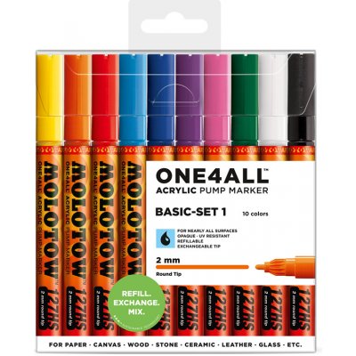 Molotow One4all 127hs basic 10 set A – Zbozi.Blesk.cz