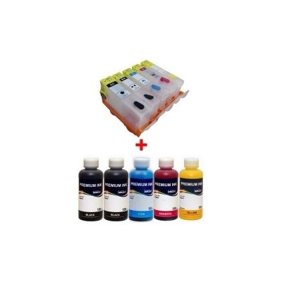 Refill Kit InkTec Canon PGI-520 + CLI-521CMYK - kompatibilní – Sleviste.cz