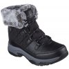 Dámské kotníkové boty Skechers kotníková zimní obuv Relaxed Fit Trego Winter Feelings 167431 černá