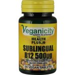 Veganicity vitamín B12 500µg Methylcobalamin 90 vegan tablet – Hledejceny.cz
