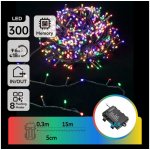 Aigostar B.V. Aigostar -LED Venkovní vánoční řetěz 300xLED 8 funkcí 3xAA 15,3m IP44 multicolor AI1359 – Hledejceny.cz