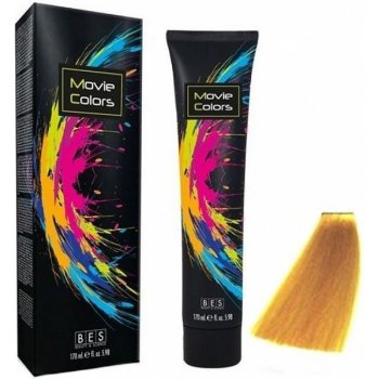 BES Movie Colors gelová barva na vlasy bez amoniaku Yellow žlutá 170 ml