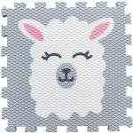 Vylen Pěnové podlahové puzzle Minideckfloor Lama Světle šedá 340 x 340 mm – Zbozi.Blesk.cz