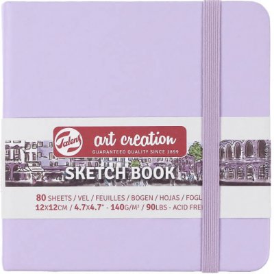 Royal Talens Skicák Art Creation fialový 140 g m2 80 stran 12 x 12 cm – Hledejceny.cz