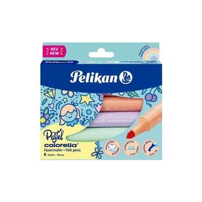 Pastelové fixky Colorella - Pelikan – Hledejceny.cz