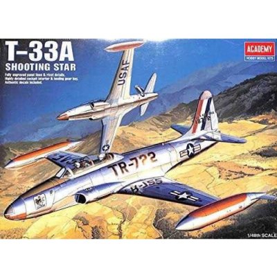 Academy Model Kit Lockheed T 33A Shooting Star 12284 1:48 – Hledejceny.cz