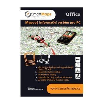 SmartMaps Office - Mapy ČR a SR pro PC