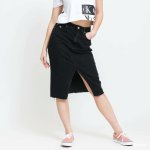 Calvin Klein Jeans W High Rise Midi Skirt denim black – Hledejceny.cz