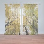 Sablio Záclony Koruny stromů: 2ks 150x250cm – Hledejceny.cz