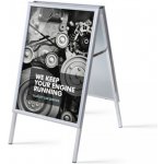 Jansen Display reklamní áčko A1 ostrý roh profil 32 mm metalová záda – Zboží Živě Jansen Display reklamní áčko A1 ostrý roh profil 32 mm metalová záda – Zboží Živě