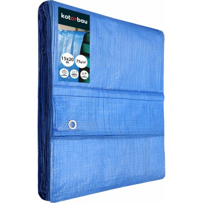 Levior 25153 PE plachta 15 x 20 m 70 g/m² /stříbrná – HobbyKompas.cz
