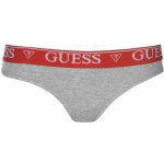 Guess Tanga kalhotky Thong Šedé – Zboží Dáma