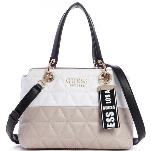 Guess Laiken Quilted Satchel white multi od 3 770 Kč - Heureka.cz