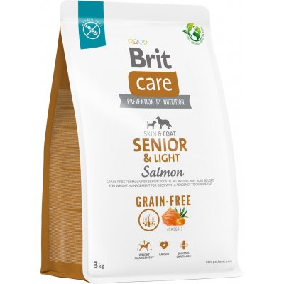 Brit Care Grain-free Senior & Light Salmon 3 kg – Zbozi.Blesk.cz