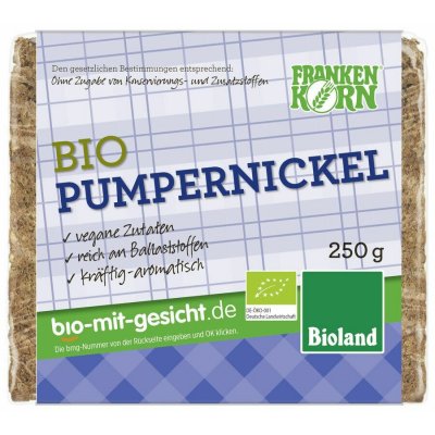 Frankenkorn Pumpernickel 250g bio – Hledejceny.cz