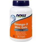 Now Foods Omega-3 Mini Gels 180 softgel kapslí – Hledejceny.cz