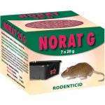 Rodenticid NORAT 25 zrno 7x20g – Hledejceny.cz