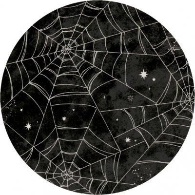 Amscan Talíře Hallowen Pavučina 23 cm – Zboží Dáma
