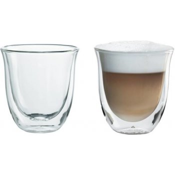 DeLonghi Skleničky na cappuccino set 2 x 190 ml