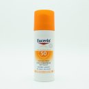 Eucerin Oil Control ochranný krémový gel na opalování na obličej SPF50+ světlý 50 ml