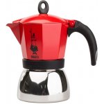 Bialetti Moka Induction 6 červená – HobbyKompas.cz