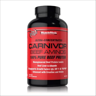 MuscleMeds Carnivor Beef Aminos 300 kapslí