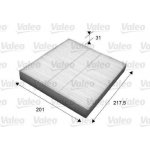 Filtr, vzduch v interiéru VALEO 715631