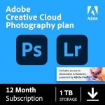 Adobe Creative Cloud Photography Plan, 1TB - 12 měsíců – Zboží Živě