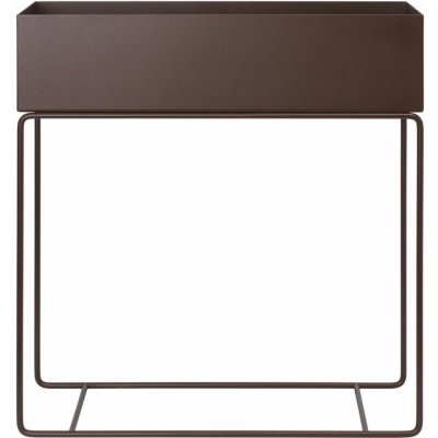 Ferm Living Stojan na květiny Plant box Dark Chocolate – Zboží Dáma