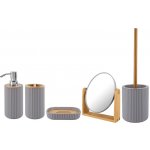 Rayon Kefa WC kamenin ABS + bambus – Hledejceny.cz