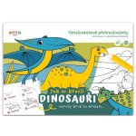 Kresli.to Pracovní sešit Učím se malovat Dinosauři W011346 – Zboží Mobilmania