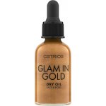 Catrice Glam In Gold Dry Oil třpytivý suchý olej na obličej a tělo 010 Stay Golden! 30 ml – Sleviste.cz