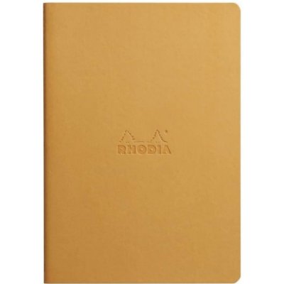 Rhodiarama Zápisník tečkovaný s prošitým hřbetem A5 90g/m2 32 listů žluto oranžový – Zboží Živě