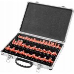 Graphite Frézovací bity, stopka 8 mm, 35 ks. – Zboží Mobilmania