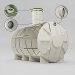 Sineko Akumulační nádrž Nautilus 9 m³ Hard line – HobbyKompas.cz