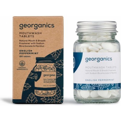 Georganics v tabletkách English Peppermint 120 ks – Hledejceny.cz