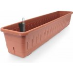 Plastkon Fantazie Smart samozavlažovací truhlík 100 cm terakota – Sleviste.cz